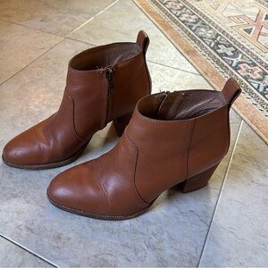 Madewell Brenner boot - ankle boot - leather booties